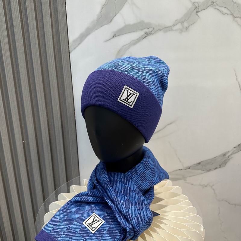 LV Scarf Hat dx20